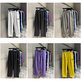 Balenciaga Coca-Cola wave print sweatpants-4969  